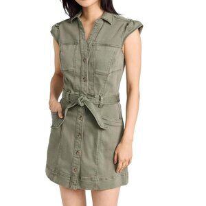 PAIGE Women's Green Jaxsyn Dress